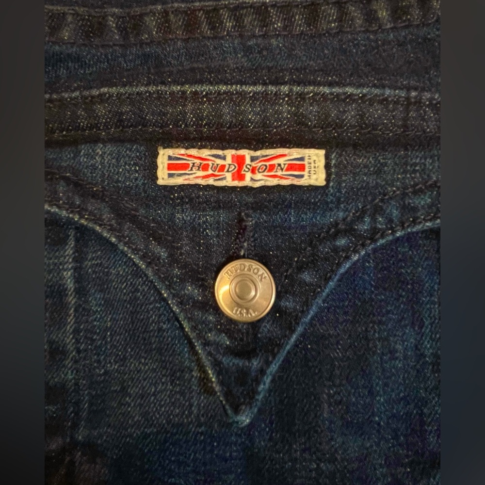 NWT Hudson Signature Bootcut Dark Blue Jeans Size 26 - Picture 9 of 9